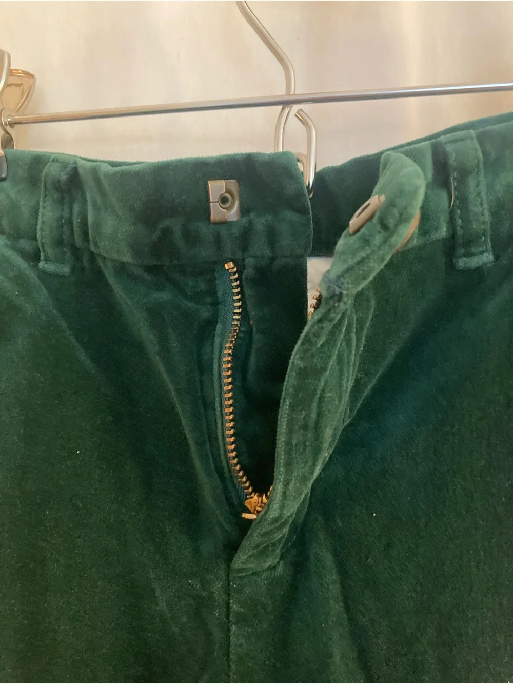 Gymboree Deep Green velvet Pants Size 5T